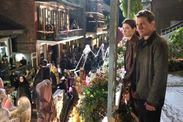 Cobie Smulders plays Turner and Tom Cruise plays Jack Reacher.