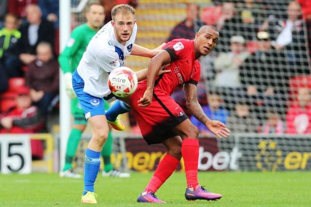 Pompey defender Matt Clarke Picture: Joe Pepler