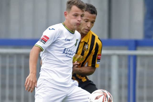 Hawks striker Alfie Rutherford Picture: Ian Hargreaves