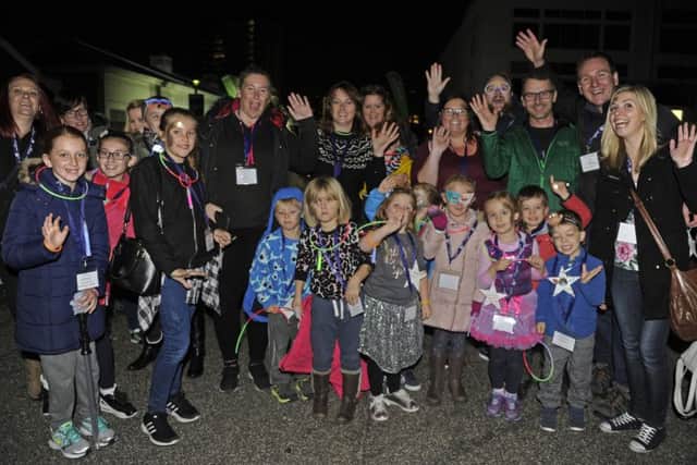 Families and supporters took part in the Rowans Hospice Starlit Walk at Portsmouth Historic Dockyard
Picture: Ian Hargreaves (161268-5)