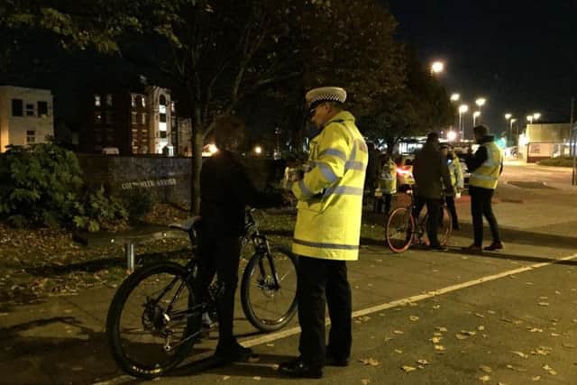 Picture via Twitter by Hampshire Police