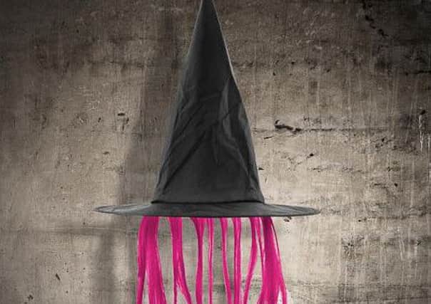 The witch's hat being recalled comes in a range of clours.