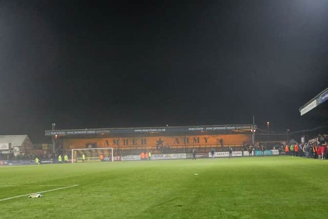 Cambridge United's Abbey Stadium