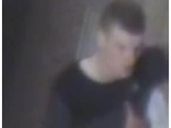 Police want to speak to this man on CCTV
