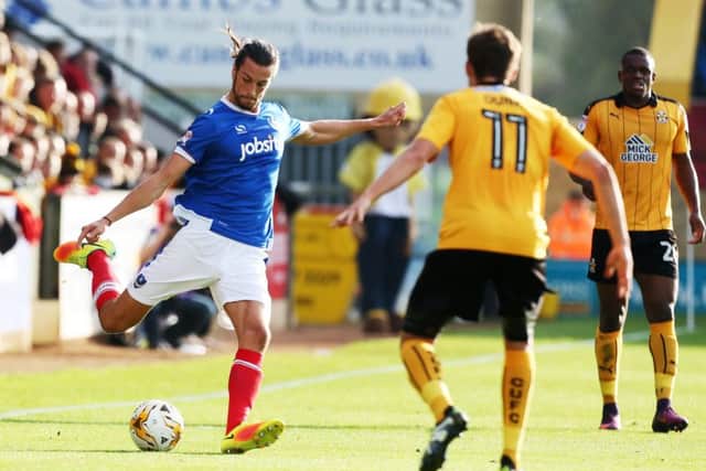 Pompey defender Christian Burgess   Picture: Joe Pepler