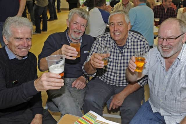 From left,  Nigel Tulk, Peter Kynvin, Eric Roxburgh and Geoff Norman
Picture: Ian Hargreaves (161272-4)