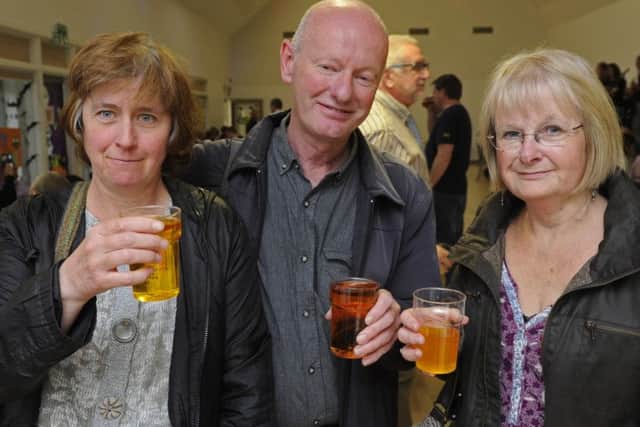 From left, Lee Hawkesworth, Tim Reynolds, and Irene Sadden Picture: Ian Hargreaves (161272-5)