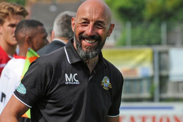 Gosport Borough assistant manager Mick Catlin. Picture: Ian Hargreaves (160984-7)