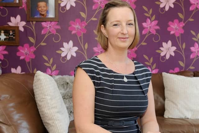 Erin Green beat breast cancer and lost more than three stone Picture: Sarah Standing (161502-9678)
