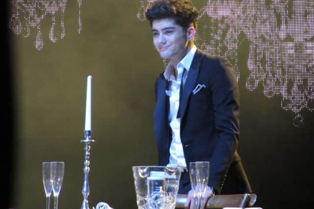 Zayn Malik pictured at the Clyde Auditorium,  Glasgow, in  January 2012.	  Picture:  Fiona McKinlay/Wikipedia