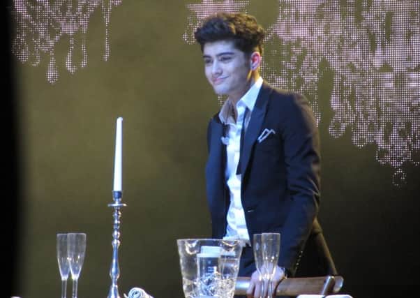 Zayn Malik pictured at the Clyde Auditorium,  Glasgow, in  January 2012.	  Picture:  Fiona McKinlay/Wikipedia