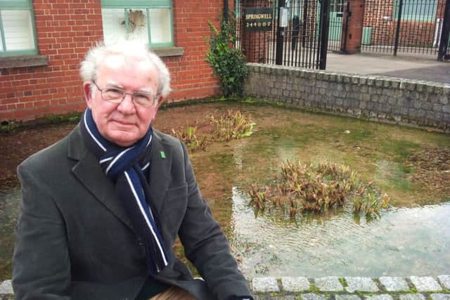 Hampshire Friends of the Earth co-ordinator Ray Cobbett who is concerned about 'unfettered development'