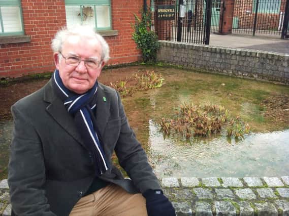 Hampshire Friends of the Earth co-ordinator Ray Cobbett who is concerned about 'unfettered development'