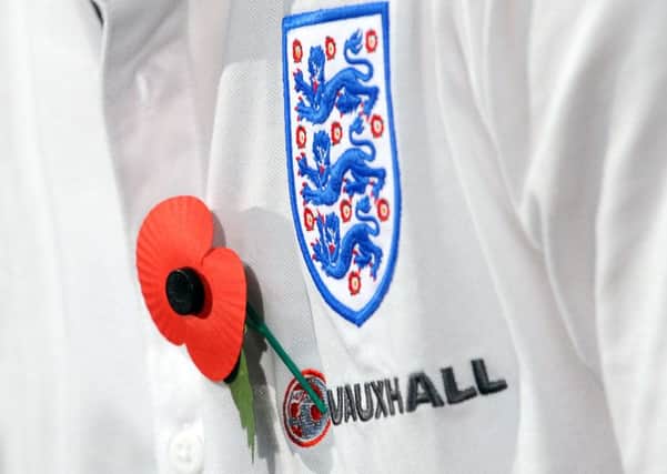 The Football Association hope to show their support for the poppy appeal 05a15deb-89f3-4f73-b969-a8e3f782