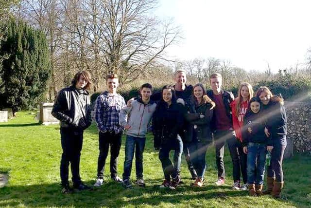 Members of UK Film Academy filming Tally Man