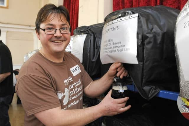 Malcolm Irving of Portsmouth-based brewery, Irving and Co Brewers