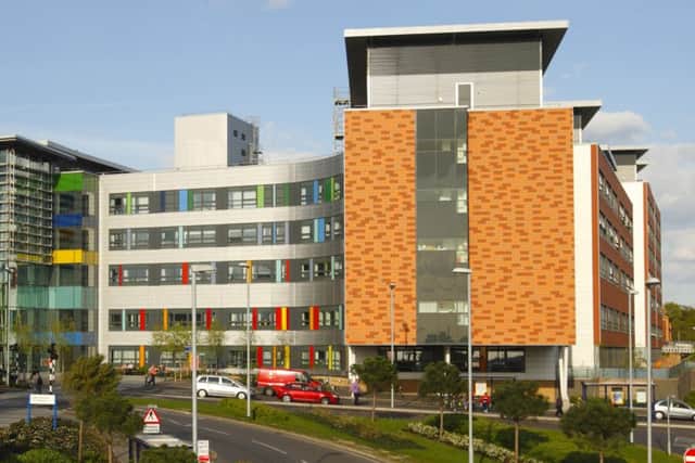 A GV of Queen Alexandra Hosptial