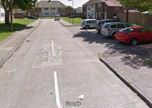 Firefighters attended a bin fire in Marles Close: Google Maps PPP-160311-090022001