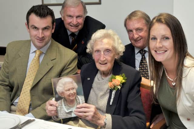 Family-orientated Mary Garland celebrated her birthday with loved ones at the Langstone Conservative Club