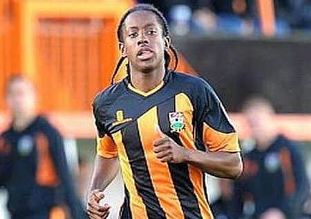 Former Barnet striker Jamal Lowe will arrive at Fratton Park in the new year