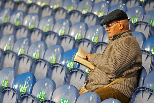 Fans were sparse for the last Checkatrade Trophy fixture at Fratton Park. Picture: Joe Pepler