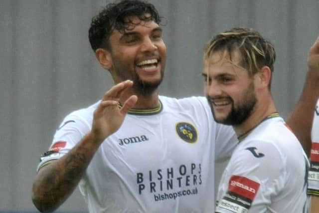 Theo Lewis, left, is set to miss the Hawks trip to Hendon  Picture: Ian Hargreaves