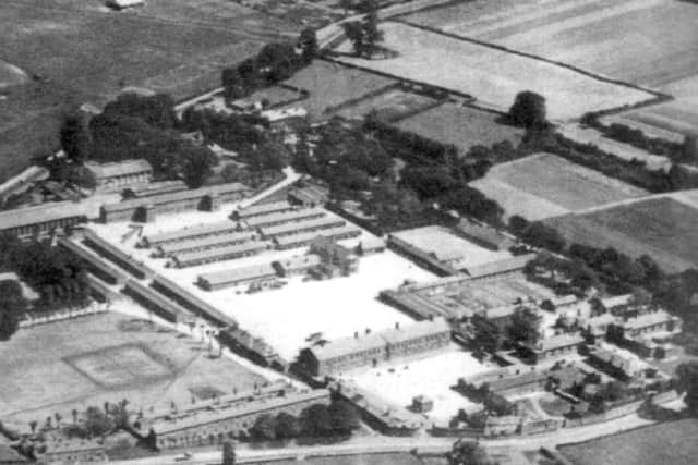 The sprawling Hilsea Barracks about 1923 which would be replaced by the Gatcombe Park housing estate