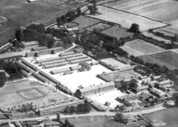 The sprawling Hilsea Barracks about 1923 which would be replaced by the Gatcombe Park housing estate