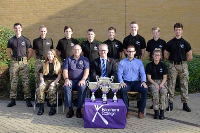 Fareham College Uniformed Services Students Win RAF National Trophy