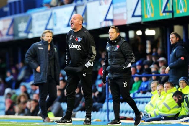 Pompey boss Paul Cook Picture: Joe Pepler