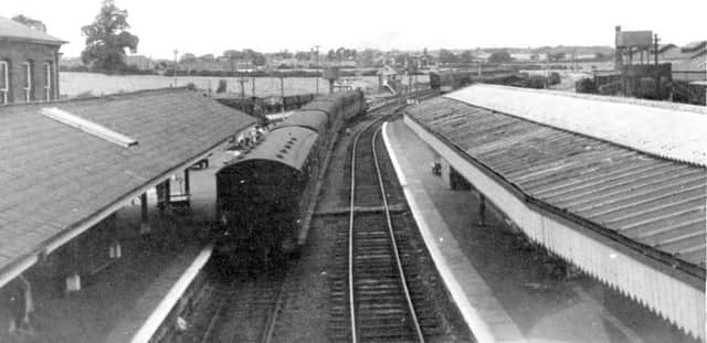 Newport station, Isle of Wight, 1966