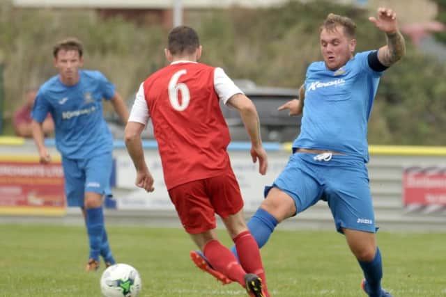 Baffins Milton Rovers skipper Tyler Moret has formed a good strike pertnership with Ryan Pennery