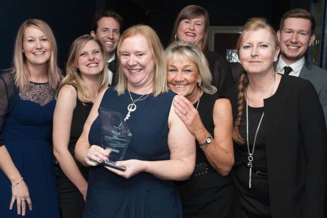 The team from the Amulree Day Hospital at St Mary's Hospital, the Hospital Team of the Year
Picture: Keith Woodland (161492-055)