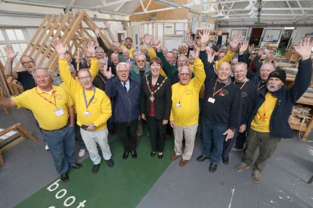 Members of the Gosport Men's Shed Picture: Habibur Rahman (161523-16)