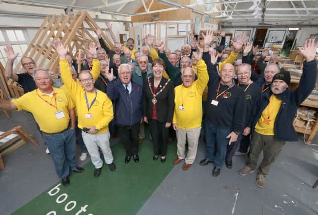 Members of the Gosport Men's Shed
Picture: Habibur Rahman (161523-16)