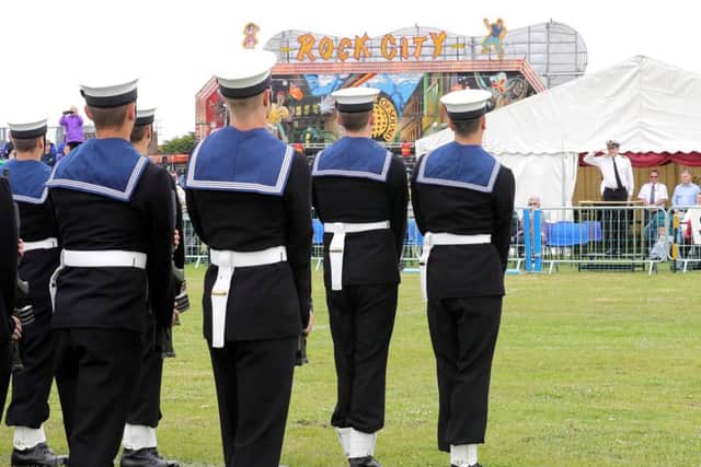 A parade at this year's Sultan Show at HMS Sultan
