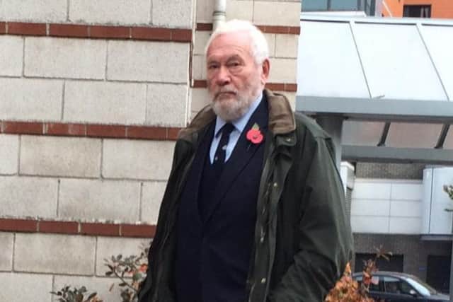 Sir Robin-Knox Johnston pictured today. Picture: Solent News
