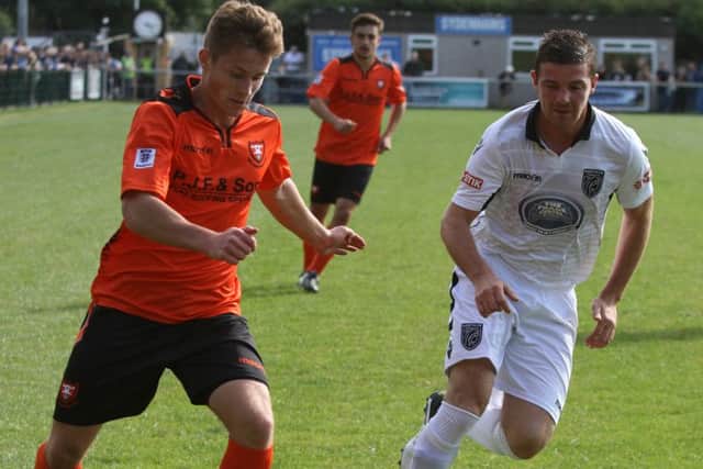 Miles Everett netted for Portchester. Picture: Habibur Rahman