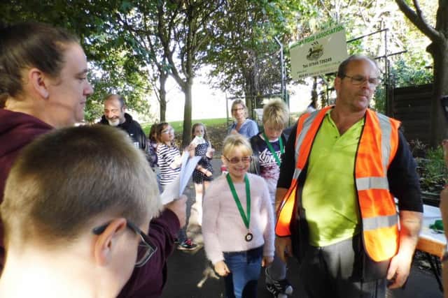 CONQUEROR Brooke Tulson claimed victory in the under-7s conker bash