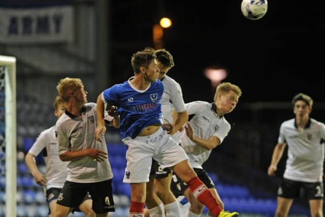 Pompey Academy midfielder Tommy Scutt   Picture: Ian Hargreaves