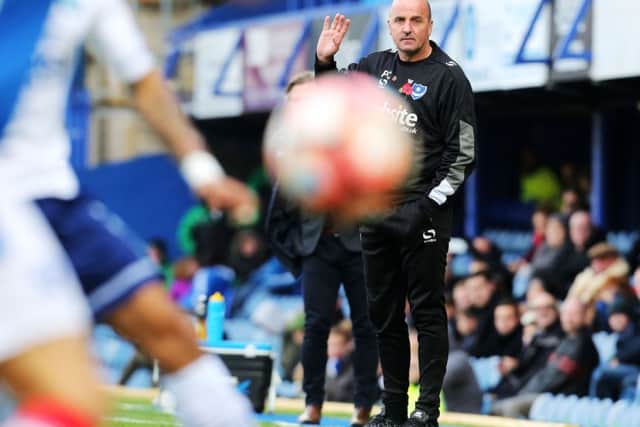 Pompey boss Paul Cook Picture: Joe Pepler