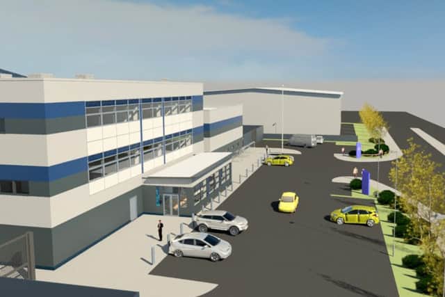 The Police Investigation Centre, due to be built at Merlin Park on Airport Service Road, Copnor, Portsmouth