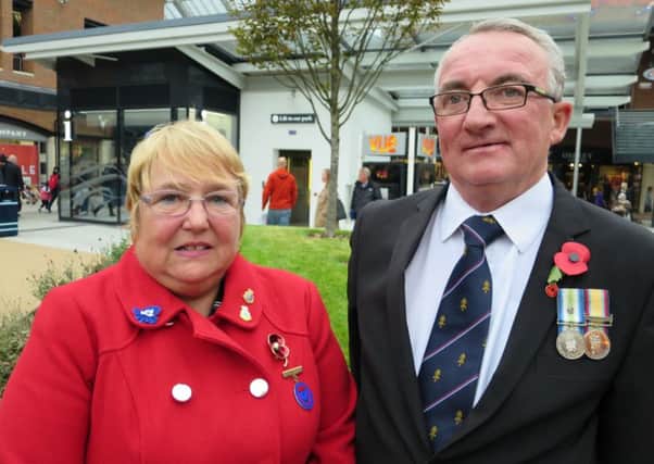 Louise and Chris Purcell, who run Portsmouth Poppy Appeal