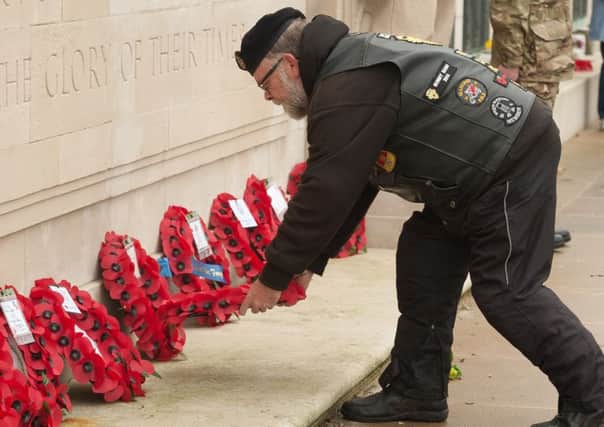 Remembrance Service held at the RN Memorial on Southsea Seafront last year