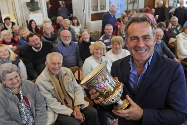 Flog It!'s host Paul Martin at the Royal Marines Museum
Picture: Ian Hargreaves (161282-4)