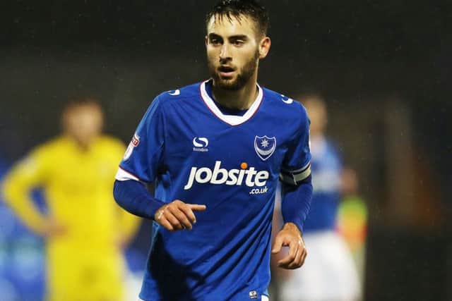 Pompey midfielder Ben Close Picture: Joe Pepler