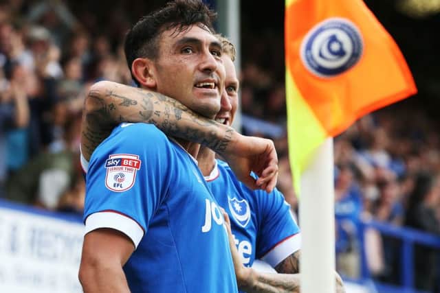 Pompey attacking-midfielder Gary Roberts Picture: Joe Pepler