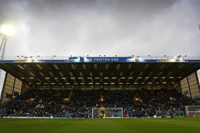 Pompey host Mansfield in League Two today Picture: Joe Pepler