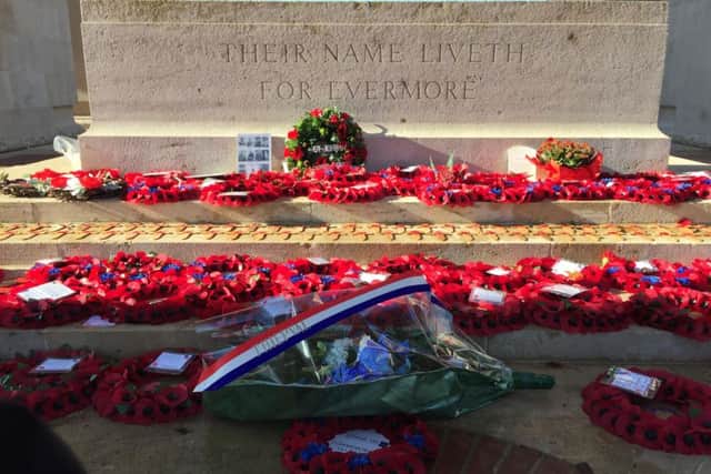 The Thiepval memorial