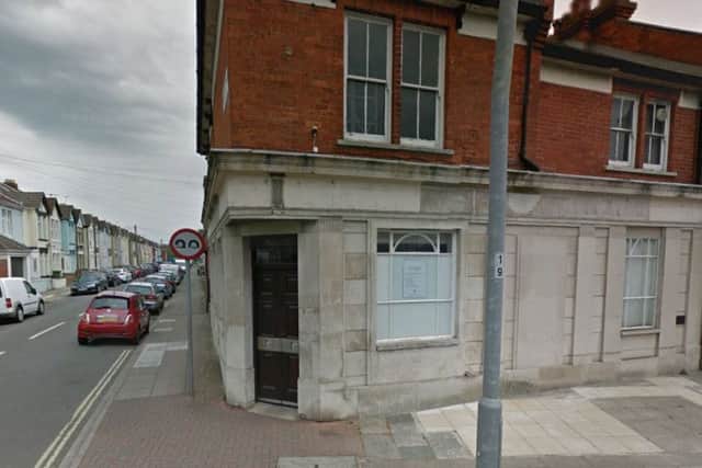 The former Lloyds Bank at 140 Eastney Road, Milton where the alarm has been ringing for 24 hours PPP-161211-123421001